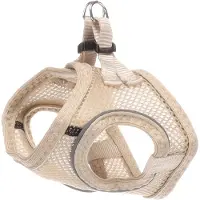 Flamingo Hond Harnas Step&Go Bento Beige L 32-37cm 42-46cm