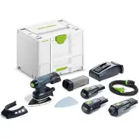 Festool Accu Vlakschuurmachine DTSC 400 Li 3,0 I-Set - 578138 (accu schuurmachine)