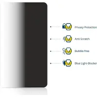 BROTECT - privacy screenprotector voor Vivo iQOO Neo 10R - Folie Beschermfolie Blauwlichtfilter 2 Stuks