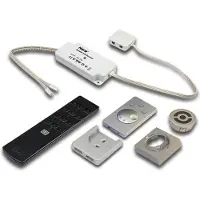 Hera DYNAMIC 24 V CONTROLLER, draadloos, 75 W, UP draadloze toetsmodule, wit / opaal, Kunststof