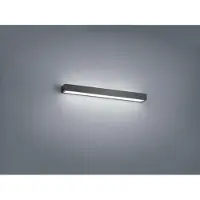 HELESTRA LED-wandlamp Theia, zwart, Badkamer, metaal, Modern, LED wandlamp