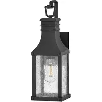 HINKLEY LED Wand Buitenlamp Beacon Hill | 1X E27 Max 60W | IP44 | Dimbaar | Museum Black