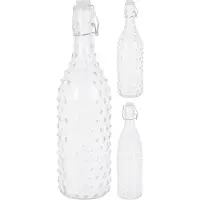 Koop Beugelfles - Bewaar- en Serveringsfles - Swing Top Bottle - Glas Transparant - Luchtdicht - 1 L