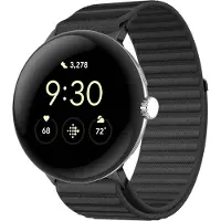 IMoshion Nylon bandje voor de Google Pixel Watch 3 / 4 (45 mm) - Zwart