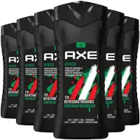 Axe 6x Douchegel Africa 400 Ml