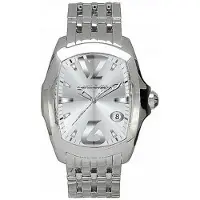 Chronotech 7896L/49M dameshorloge, roestvrijstalen kast, metalen band