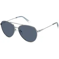 Polaroid Zonnebril PLD 4142/G/S/X 60/14/145 Ruthenium Metaal UNISEX PLD 4142/G/S/X