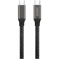 Urban Factory BASEE, 2 meter, USB-C, USB-C, 10 Gbit/s, grijs