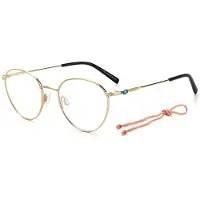 Missoni Zonnebril - - Mmi 0058 J5G/18 - Kleur Goud - Metaal Montuur - Chic Stijl