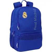 Safta Real Madrid 21.4l 30x42x17 Cm Backpack Blauw