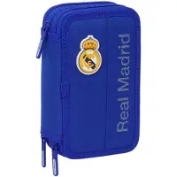 Safta Real Madrid 12.5x19.5x5.5 Cm Triple Etui
