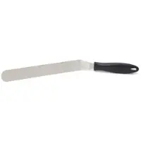 Patisse Gebogen Paletmes RVS 25cm Zilver zilver RVS Spatel voor de