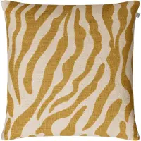 Chhatwal & Jonsson Zebra kussenhoes, 50x50 cm Spicy yellow