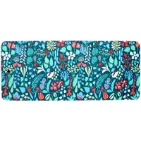 Opto Design Herbarium blauwe snijplank 40x17 cm