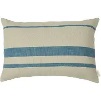 OYOY Sofuto kussenhoes 40x60 cm Blue-clay
