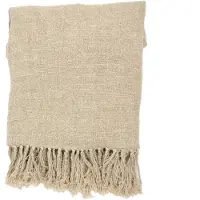 Olsson & Jensen Brooklyn plaid 140x200 cm Beige