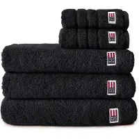 Lexington Icons Original handdoek 50x70 cm Black