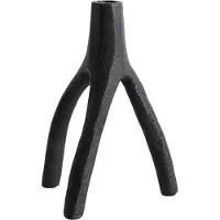 Muubs Aion kandelaar XL 22 cm Zwart