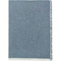 Elvang Denmark Thyme plaid 130x180 cm blue