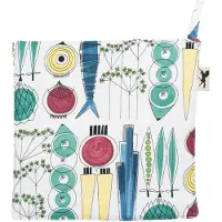 Almedahls Picknick pannenlap 23x23 cm klein patroon Multi