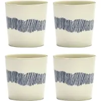 Serax Ottolenghi Feast Koffiekop Wit - 0,25 L - 4 st.
