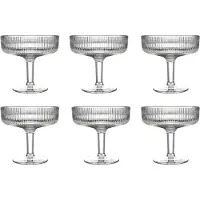 La Rochère Coupe Alice dessertkom 33 cl 6-pack Transparant