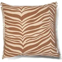 Classic collection Zebra kussen 50x50 cm Glazed Ginger