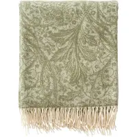 Klippan Yllefabrik Arcadia plaid 130x180 cm Olijf