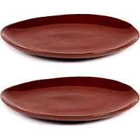 Serax La Mère bord XL Ø27 cm 2-pack Venetian red