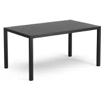 Swedese Bespoke bijzettafel 58 x 100cm H50cm Eik zwart gebeitst