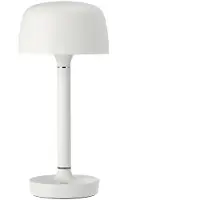 Scandi Living Halo draagbare tafellamp 25,5 cm White
