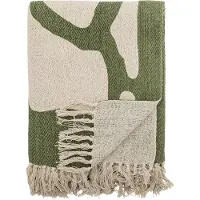 Bloomingville Dalmine plaid 130x160 cm Groen