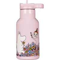 Muumi Moomin Meadow waterfles 34 cl Roze