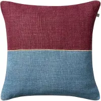 Chhatwal & Jonsson Amol Kussenhoes 50x50 Cm / Dusty Blue - Decoratieve kussens & hoezen Linnen Ruby - CC820137-26B