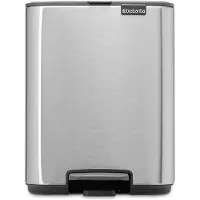 Brabantia Bo Pedaalemmer - 7 liter - Badkamer - Matt Steel Fingerprint Proof