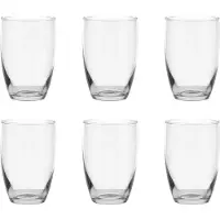 Scandi Living Pure drinkglas 35 cl 6-pack Helder