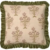 Classic collection Lily kussenhoes 50x50 cm Groen