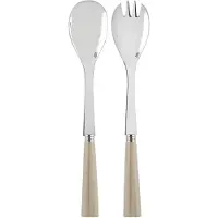 Sabre Paris Nature saladebestek 2 delen Faux hoorn