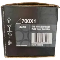 Lexmark Toner 70C0X10 voor de CS510, kleur: zwart
