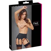 Cottelli collection Extra Hoge Jarretelgordel met Verstelbare Bandjes - Maat Small