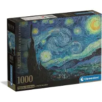 Clementoni - Puzzel - 1000 Stukjes - De Sterrennacht - Puzzel Voor Volwassenen - High Quality Collection