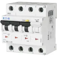 Eaton Power Quality 170988 Aardlekschakelaar/zekeringautomaat 4-polig 16 A 0.03 A 415 V/AC