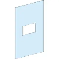 Schneider Electric PrismaSeT-G, frontplaat, Compact NSX/NSX Vigi400-630, tuimelaar, vaste inbouw, verticaal, breedte = 300 mm, hoogte = 8 modules 1 stuk(s)
