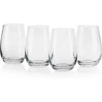 Le Creuset Waterglazen 4st. Kristalglas