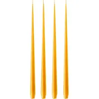 Ester & Erik kaars 4-pack gelakt 85 Mango, 32 cm
