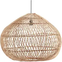 PR Home Karen plafondlamp rotan Ø51 cm