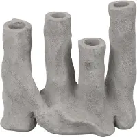 Mette Ditmer Art piece four kandelaars Light grey