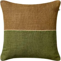Chhatwal & Jonsson Amol Kussenhoes 50x50 Cm / Cactus Green - Decoratieve kussens & hoezen Linnen Taupe - CC820109-26B