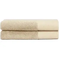 Juniper gastendoek 40x70 cm 2-pack Beach Sand