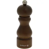 De Buyer Rumba zout- en pepermolen keramiek 14 cm Donkerbruin